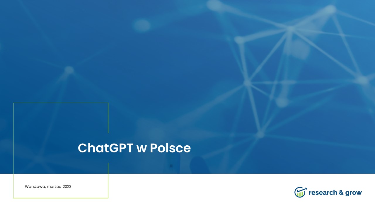 ChatGPT w Polsce - badanie [1/12]